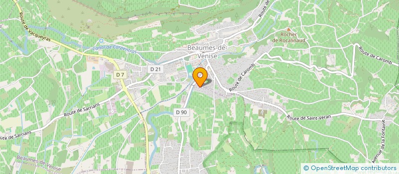 localisation de l'entreprise L'ETOILE REPERE  AUBIGNAN