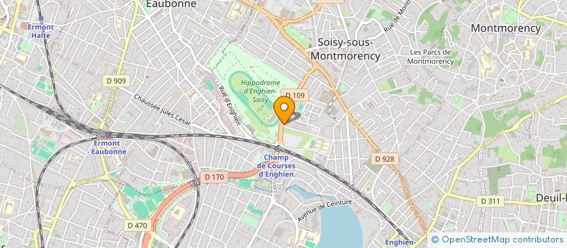 localisation de l'entreprise L'ETOILE RETOUCHE à SOISY-SOUS-MONTMORENCY