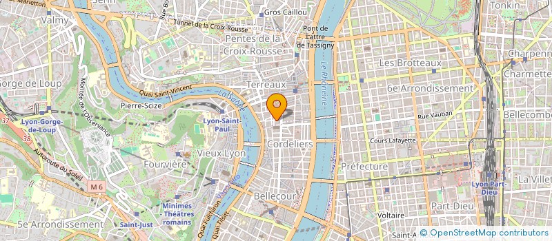localisation de l'entreprise L'ETOILE ROUGE CONCEPT à LYON