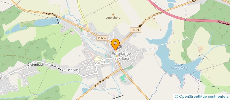 localisation de l'entreprise L'ETOILE SARL  PUTTELANGE-AUX-LACS