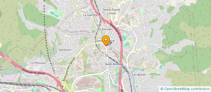 localisation de l'entreprise L'ETOILE SNACK PLATS A EMPORTER à MARSEILLE