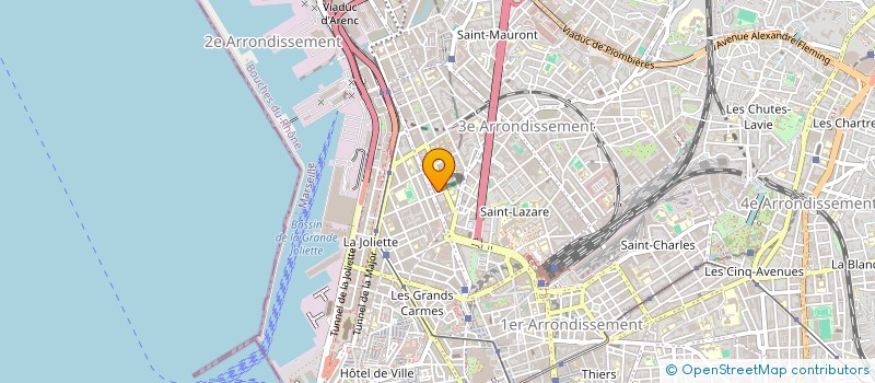 localisation de l'entreprise L ETOILE SPORTIVEMARSEILLAISE à MARSEILLE