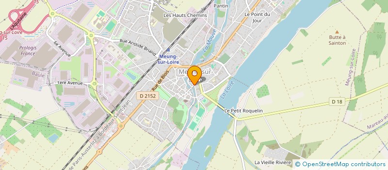 localisation de l'entreprise L'ETOILE - TRANSPORT FUNERAIRE à MEUNG-SUR-LOIRE