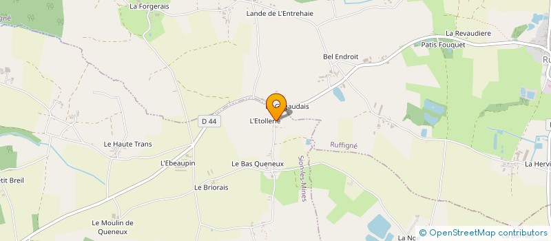 localisation de l'entreprise L'ETOLLERIE 1  SION-LES-MINES