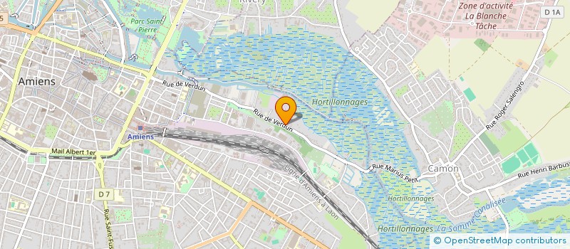 localisation de l'entreprise L'ETRANCHER  AMIENS