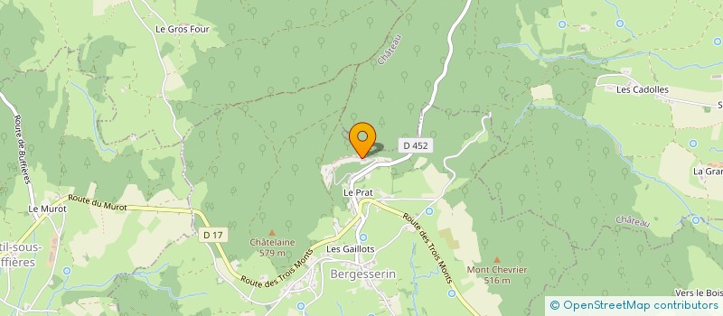 localisation de l'entreprise L'ETRANGE  BERGESSERIN