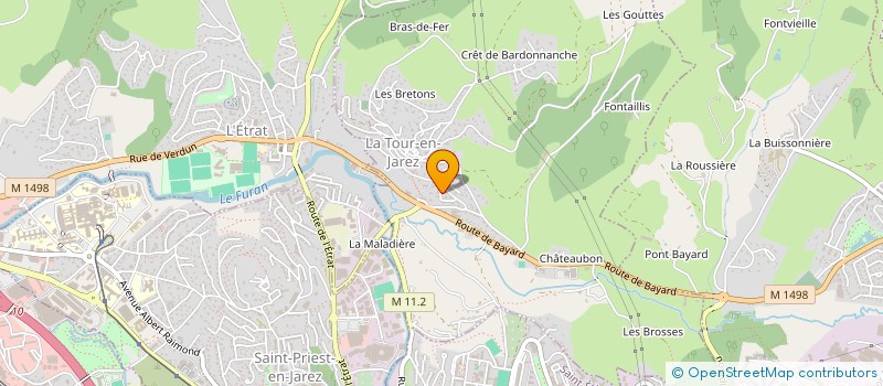 localisation de l'entreprise L'ETRAT FRUITS à L ETRAT