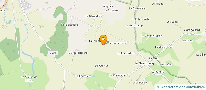 localisation de l'entreprise L'ETRAVE à RIEC-SUR-BELON