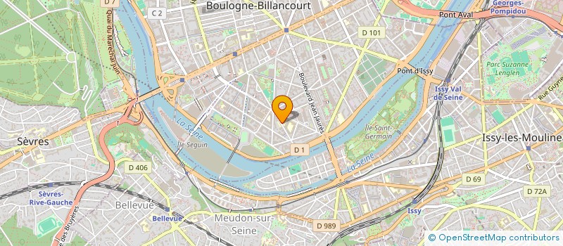 localisation de l'entreprise L'ETRE ET L'EVENEMENT à BOULOGNE-BILLANCOURT
