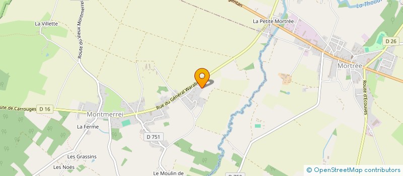 localisation de l'entreprise L ETRE GODEFROY à MONTMERREI