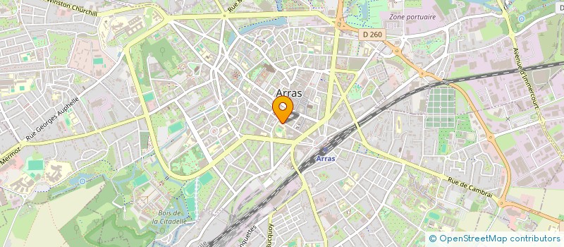 localisation de l'entreprise L ETRE LIEU à ARRAS