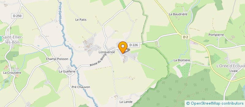 localisation de l'entreprise L'ETRE PITOIS à L'OREE-D'ECOUVES