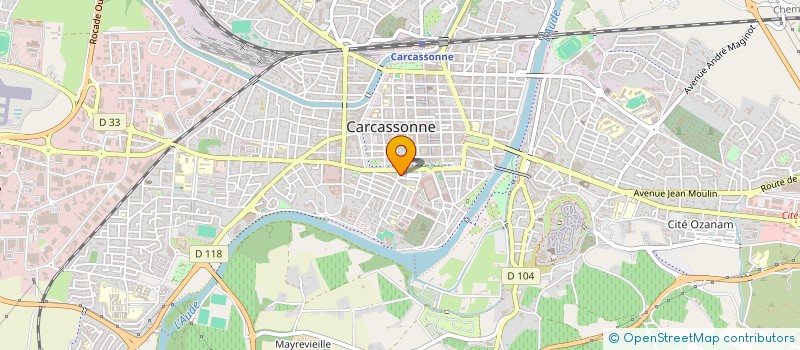 localisation de l'entreprise L ETRIER à CARCASSONNE