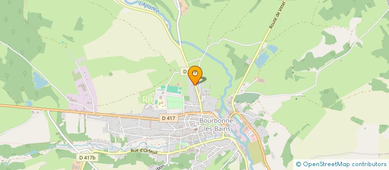 localisation de l'entreprise L ETRIER BOURBONNAIS à BOURBONNE-LES-BAINS