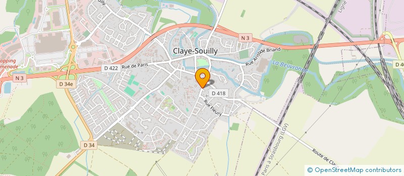 localisation de l'entreprise L ETRIER DE CLAYE SOUILLY à CLAYE-SOUILLY