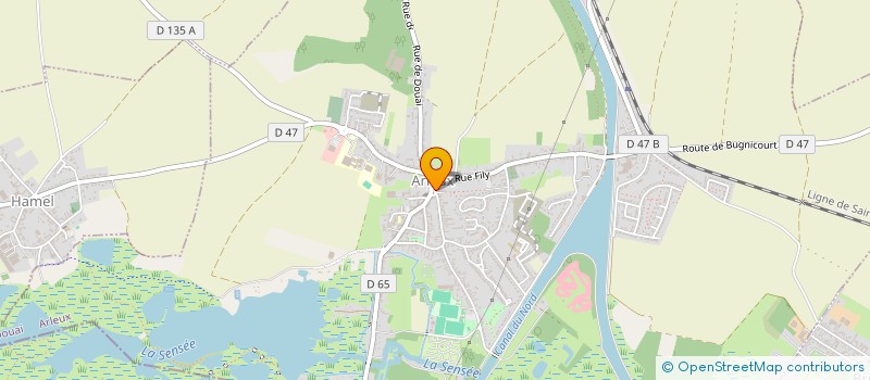 localisation de l'entreprise L ETRIER DE LA SENSEE  HAMEL