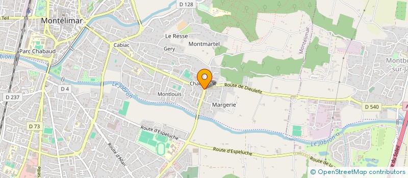 localisation de l'entreprise L'ETRIER DROMOIS  MONTELIMAR