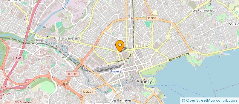 localisation de l'entreprise L'ETROIT MOUSQUE  AIX-LES-BAINS