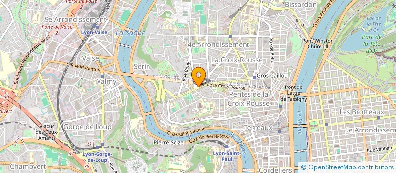 localisation de l'entreprise L'ETROIT3 à LYON