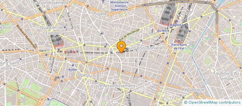 localisation de l'entreprise L'ETUDE  PARIS