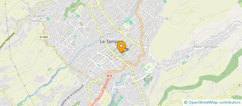 localisation de l'entreprise L'ETUDE IMMOBILIERE OCEAN INDIEN  LE TAMPON