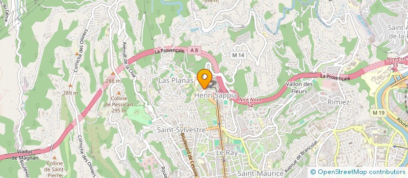 localisation de l'entreprise L ETUDIANT NOMADE à NICE