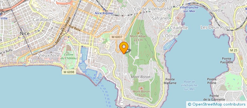 localisation de l'entreprise L'EUGENIE à NICE