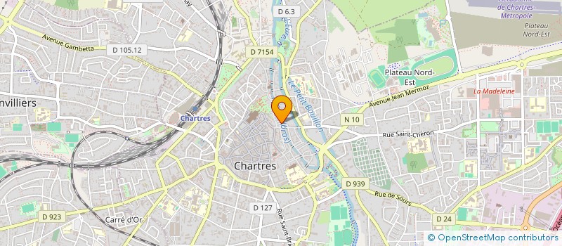 localisation de l'entreprise L EURASIA XU SCI à CHARTRES