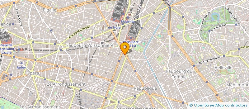 localisation de l'entreprise L'EURASIE  PARIS