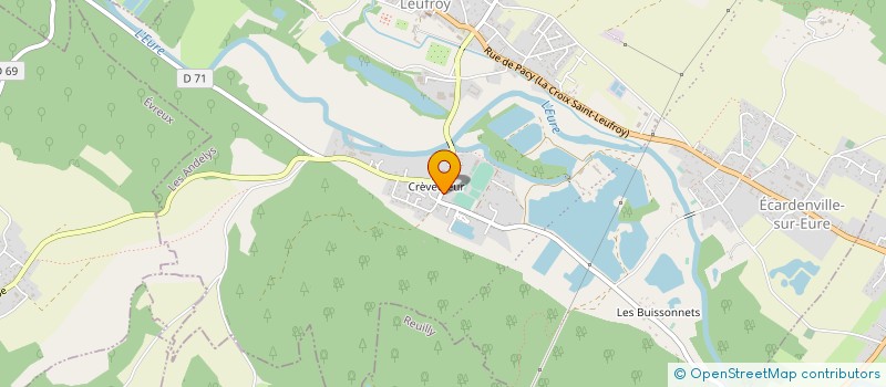 localisation de l'entreprise L' EURE CLASSIQUE  CLEF VALLEE D'EURE