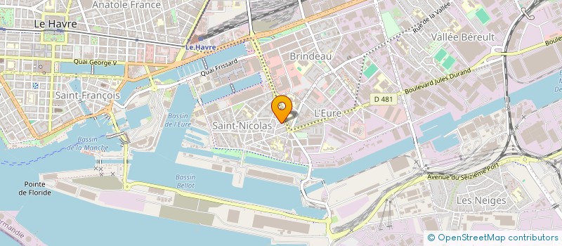 localisation de l'entreprise L'EURE GOURMANDE à LE HAVRE