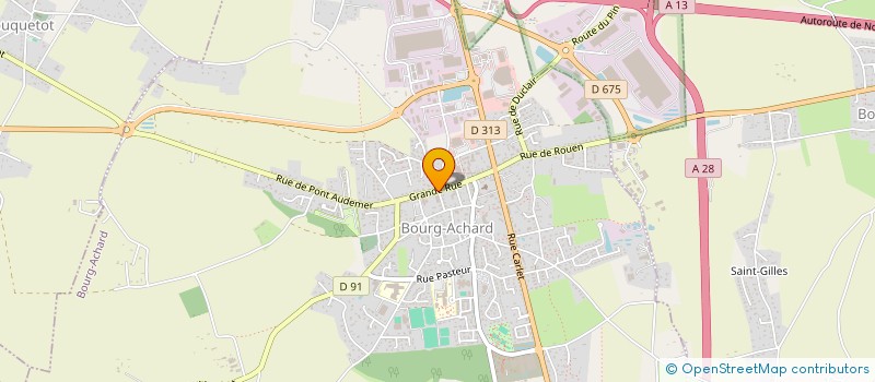 localisation de l'entreprise L'EURE SHIATSU  BOURG-ACHARD