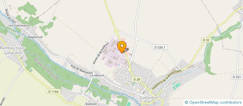 localisation de l'entreprise L'EURELIENNE DU SOLEIL à GALLARDON