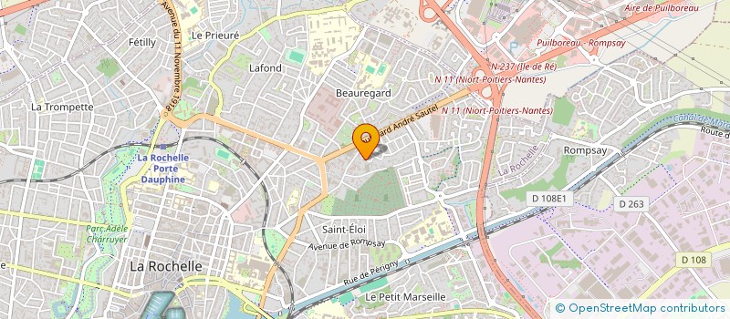 localisation de l'entreprise L EURO CLIMATIC à LA ROCHELLE