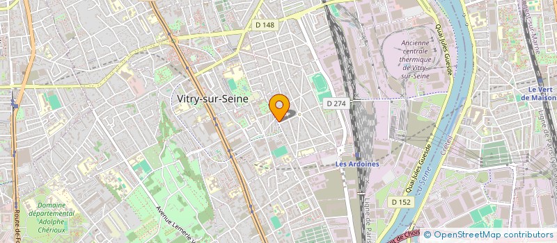 localisation de l'entreprise L'EURO MEDITERRANEENNE à VITRY-SUR-SEINE