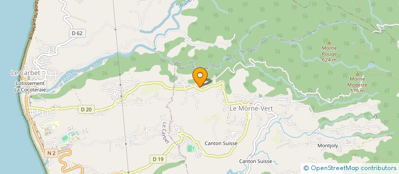 localisation de l'entreprise L'EUROP BATIM TRAVA PUBLI DIVERS  LE MORNE-VERT