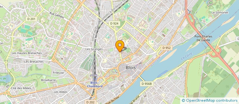 localisation de l'entreprise L'EUROPE ENSEMBLE à BLOIS