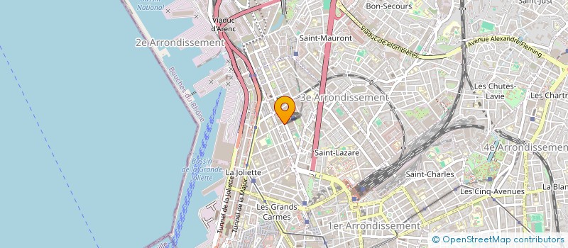 localisation de l'entreprise L'EUROPEEN FAST à MARSEILLE