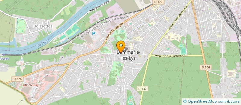 localisation de l'entreprise L'EUROPEENNE AUDIOVISUELLE à DAMMARIE LES LYS