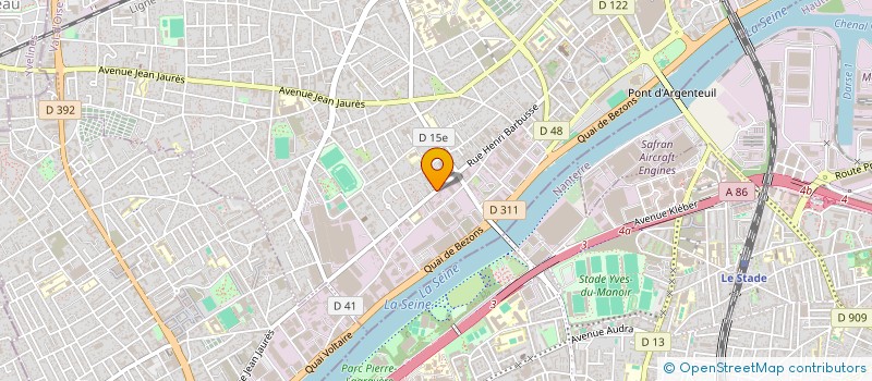 localisation de l'entreprise L EUROPEENNE DE CHARCUTERIE  ARGENTEUIL