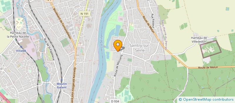 localisation de l'entreprise L'EUROPEENNE DE SERVICES INDUSTRIELS à SAINTRY-SUR-SEINE