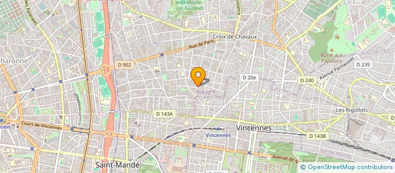 localisation de l'entreprise L'EUROPEENNE DE SIGNALETIQUE à MONTREUIL