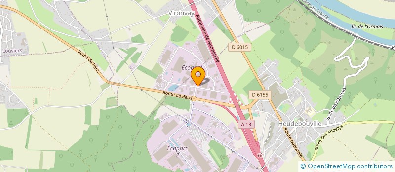 localisation de l'entreprise L EUROPEENNE DES SOLS à HEUDEBOUVILLE