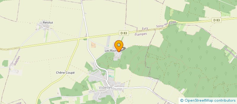 localisation de l'entreprise L'EUROPEENNE SECURITE PRIVEE à VIDELLES