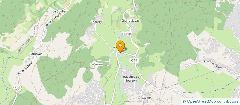 localisation de l'entreprise L EVASION à SAVAS