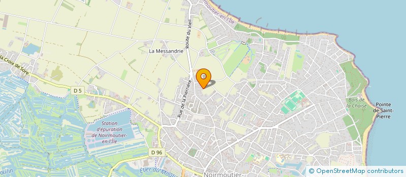 localisation de l'entreprise L'EVASION à NOIRMOUTIER-EN-L'ILE