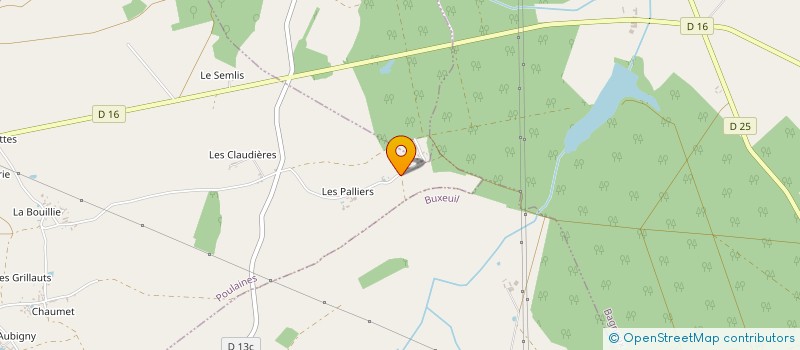 localisation de l'entreprise L'EVASION à SAINT-CHRISTOPHE-EN-BAZELLE