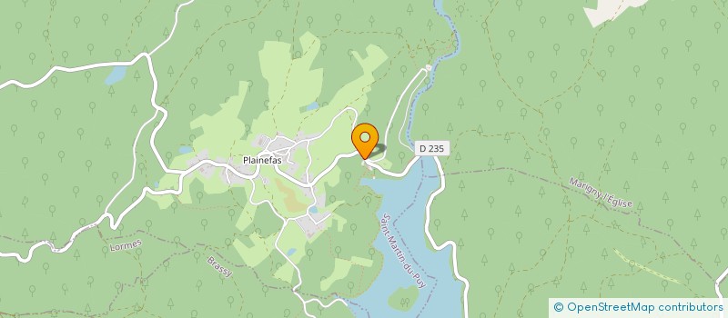 localisation de l'entreprise L'EVASION à SAINT-MARTIN-DU-PUY
