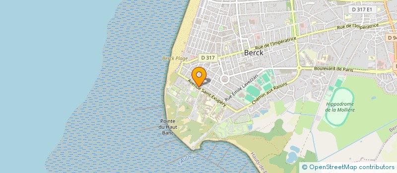 localisation de l'entreprise L EVASION BERCKOISE à BERCK