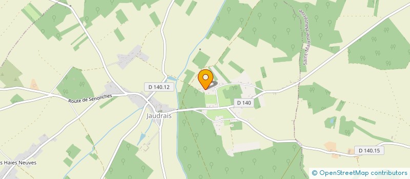 localisation de l'entreprise L'EVECHERIE à JAUDRAIS